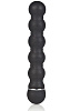 Анальный чёрный стимулятор с вибрацией California Exotic Novelties Dr. Joel Kaplan 10-Function Anal Trainer Beaded SE-5649-05-2 (15,25 см)