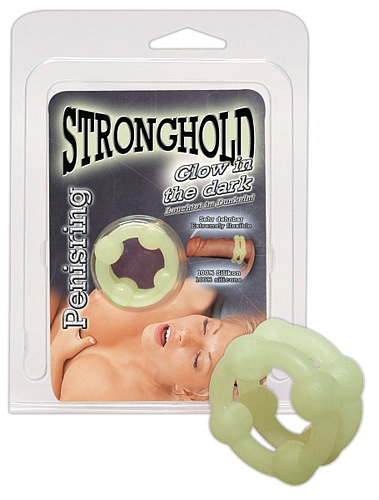 Двойное светящееся в темноте зеленое кольцо Orion Stronghold 0514322