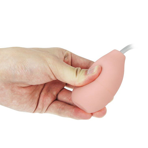 Вибратор с имитацией семяизвержения телесного цвета Baile Eros Fountain BW-008079AP (19,5 см)