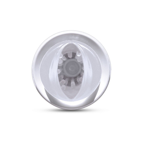 Перезаряжаемый мастурбатор-вагина белого цвета Pipedream Extreme Toyz Rechargeable Roto-Bator Pussy RD295