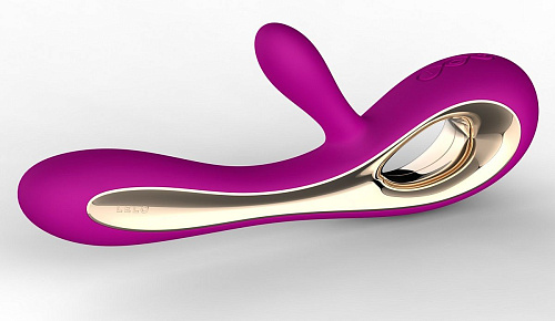 Лиловый вибратор Lelo Soraya Deep Rose LEL1587 (22 см)