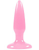 Розовая, светящаяся в темноте анальная пробка NS Novelties Firefly Pleasure Plug Mini Pink NSN-0475-14 (8,1 см)