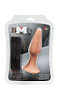 Телесная анальная пробка с вибрацией Dream Toys BOOTYFUL 6INCH SLIM INTRUDER 21288 (15 см)