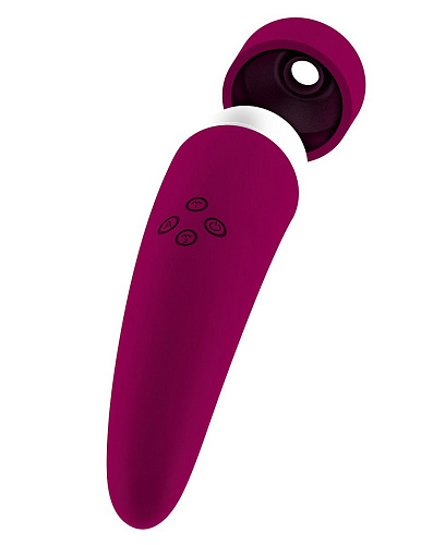 Фиолетовый вакуумный клиторальный вибромассажёр Shots Media BV Personal vibrator HIKY HIKY001-PUR