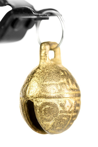 Чёрные зажимы для сосков с цепочкой ToyFa Theatre 705002