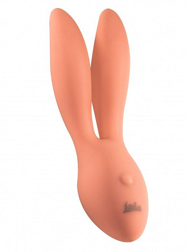 Водонепроницаемый розовый вибратор с ушками Lola toys Shape of water Flake 8680-00Lola