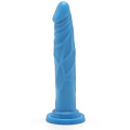 Голубой фаллоимитатор на присоске Toy Joy Happy Dicks Dong 7.5 inch 10179 blue (19 см)