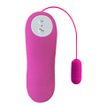 Миниатюрная розовая вибропуля с выносным пультом Baile BI-014146