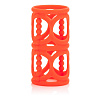 Набор оранжевых насадок на пенис California Exotic Novelties Posh Silicone Lovers Cages SE-1369-40-3