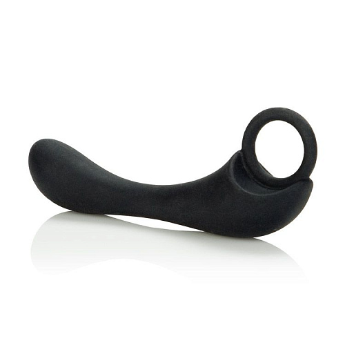 Стимулятор простаты чёрного цвета California Exotic Novelties Silicone Prostate Locater SE-5639-00-2 (11,5 см)