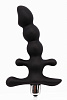 Чёрный силиконовый анальный вибростимулятор Bior toys SEM-55021 (14 см)