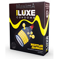 Презерватив Luxe Maxima №1 «Жёлтый дьявол» (1 шт)