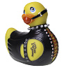Желто-чёрная утка-рабыня с вибрацией Big Teaze Toys I Rub My Duckie Bondage Travel Size 10140