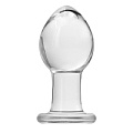 Прозрачная анальная пробка NS Novelties Crystal Medium NSN-0701-21 (7,6 см)