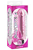 Розовый вибратор Pipedream JELLY GEMS №9 PD1459-11 (20,3 см)