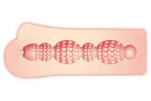 Мастурбатор-вагина телесногоо цвета без вибрации KOKOS May M04-001-003