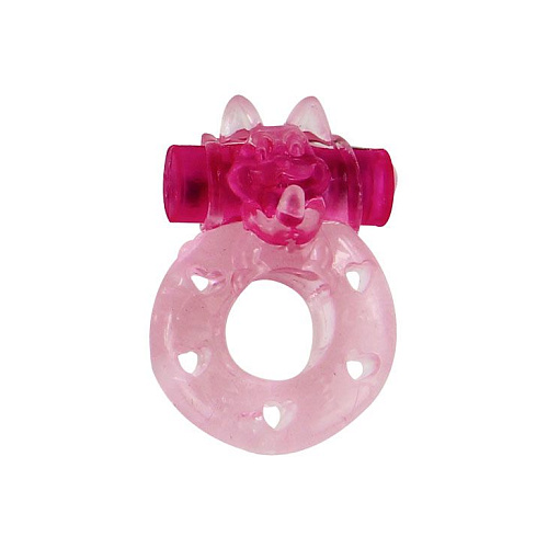 Вибронабор: эрекционное кольцо, вибратор и 3 насадки Baile Sex Collection BW-012004