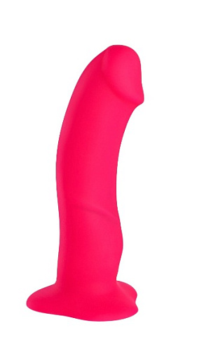 Ярко-розовый реалистичный фаллоимитатор Fun Factory The Boss Dildo 22836 (18 см)