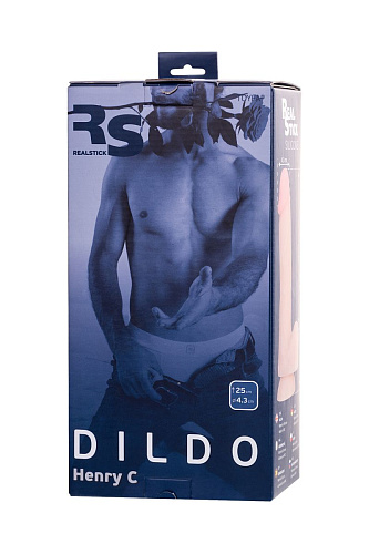 Телесный фаллоимитатор Toyfa Basic Henry 9420004 (25 см)