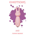 Розовый мини-вибратор с ушками Lola toys Emotions Funny Bunny Light pink 4007-02Lola