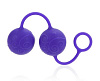 Фиолетовые вагинальные шарики California Exotic Novelties Posh Silicone «O» Balls SE-1321-40-3