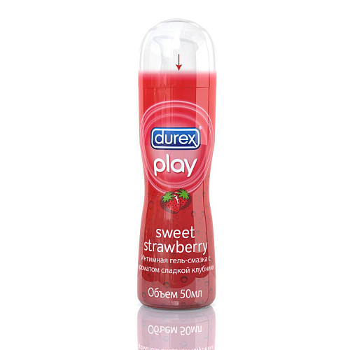 Интимная гель-смазка с ароматом сладкой клубники Durex Play Sweet Strawberry (50 мл)