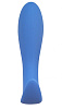 Нежно-голубая анальная пробка Lola toys Strong Force Anal Plug 4215-03Lola (14 см)