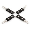 Чёрная крестовина с карабинами БДСМ арсенал Ladys Arsenal 68010ars