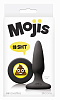 Чёрная силиконовая пробка NS Novelties Emoji SHT NSN-0511-03 (8,6 см)