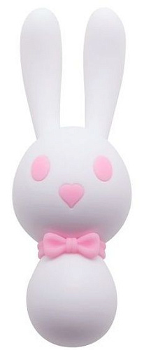 Белый вибростимулятор-зайчик Howells Dorcel 174011white (16 см)