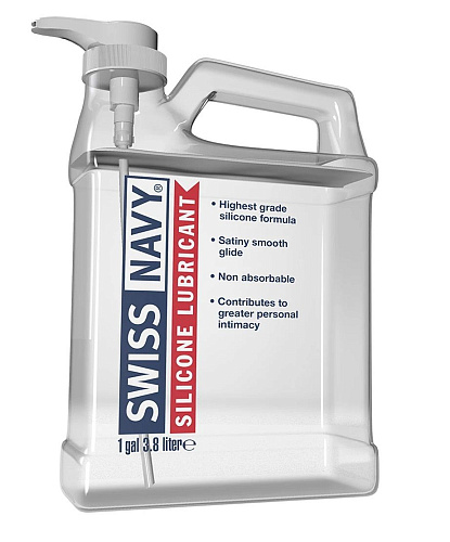 Канистра лубриканта на силиконовой основе Swiss navy Silicone Based Lube SNSL1G