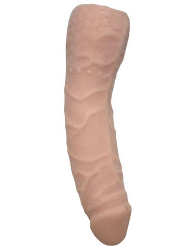 Телесный фаллоимитатор из ультраскин Eroticon 30004 (16 см)