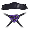 Фиолетовый пояс Harness для фиксации насадок при помощи колец Lovetoy LV1042 (20,32 см)