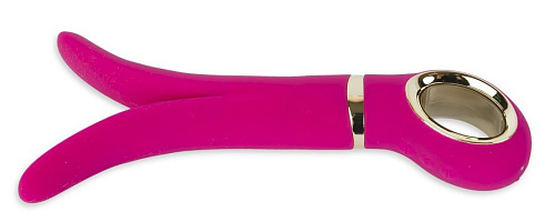 Розовый анатомический вибромассажёр Fun Toys Gvibe 2 FT10110 (18 см)