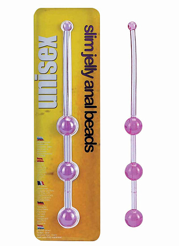 Гелевые анальные шарики малого диаметра Seven Creations 06-153CLV BCD GP