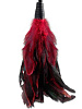 Бордовая пуховка для щекотания Pipedream Feather Tickler PD2166-15