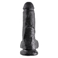 Чёрный фаллоимитатор Pipedream 8 Cock with Balls PD5507-23 (21,3 см)