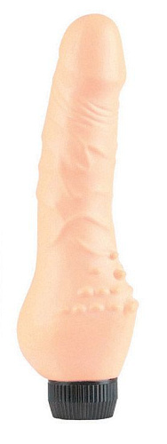 Реалистичный вибратор телесного цвета California Exotic Novelties Hygienically Superior Vibes 7.75 Cliteriffic SE-0755-40-2 (22 см)