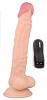 Реалистичный вибратор телесного цвета на присоске Erokay EK-1627-FL (19 см)