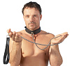 Чёрный кожаный поводок Orion ZADO Leather Leash 2060035 1000