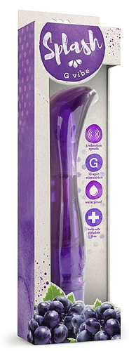 Фиолетовый вибратор Blush Novelties G VIBE BN-93520 (18 см)