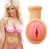 Мастурбатор-вагина телесного цвета Topco Sales CyberSkin Pink Lips Pussy Stroker  1003072
