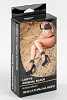 Чёрные кожаные поножи БДСМ арсенал Ladys Arsenal 68002ars