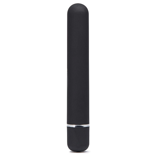 Чёрный вибратор с принтом Tokidoki CLASSIC VIBRATOR BLACK PINK LIPSTICK WOMAN E27701 (18,4 см)