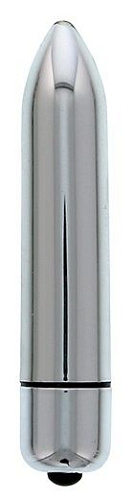 Серебристый мини-вибратор Dream Toys CLIMAX BULLET 21412 (8,5 см)