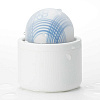 Белый вибромассажёр Tenga Temari Mizu HMT-01