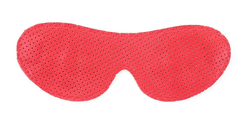 Белая маска на глаза для медсестры с красными крестами БДСМ арсенал 58008