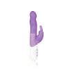 Фиолетовый вибратор с кроликом Hustler hi-tech HT-R4-PUR (21 см)