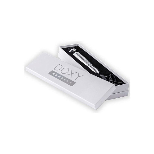Серебристый вибратор Doxy Number 3 DOXY3EU-S (28 см)