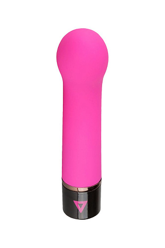 Розовый силиконовый мини-вибратор EDC Wholesale Lil Gspot LIL003PNK (13 см)